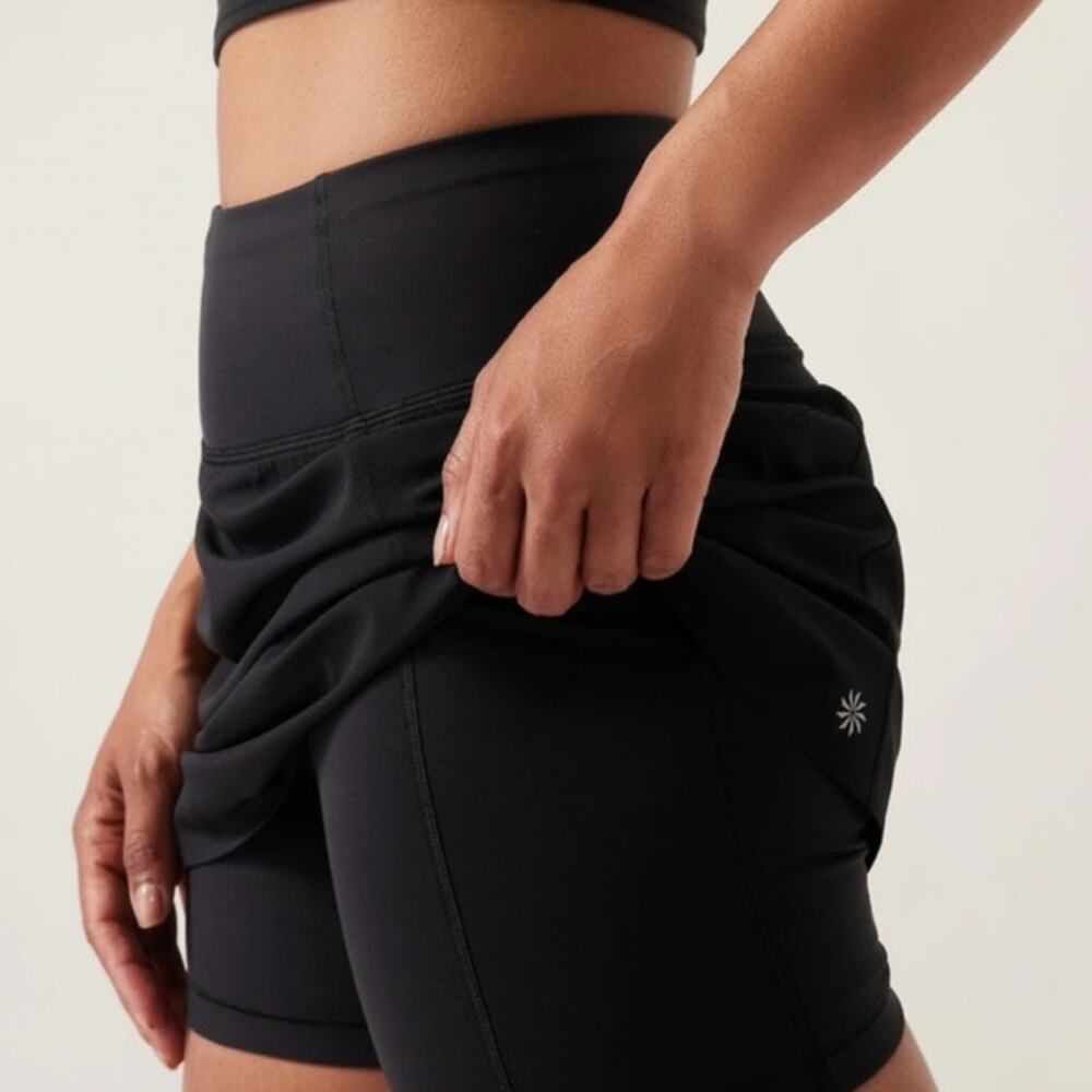 Athleta Run With It 16” Black Skort size XS - Picture 4 of 9